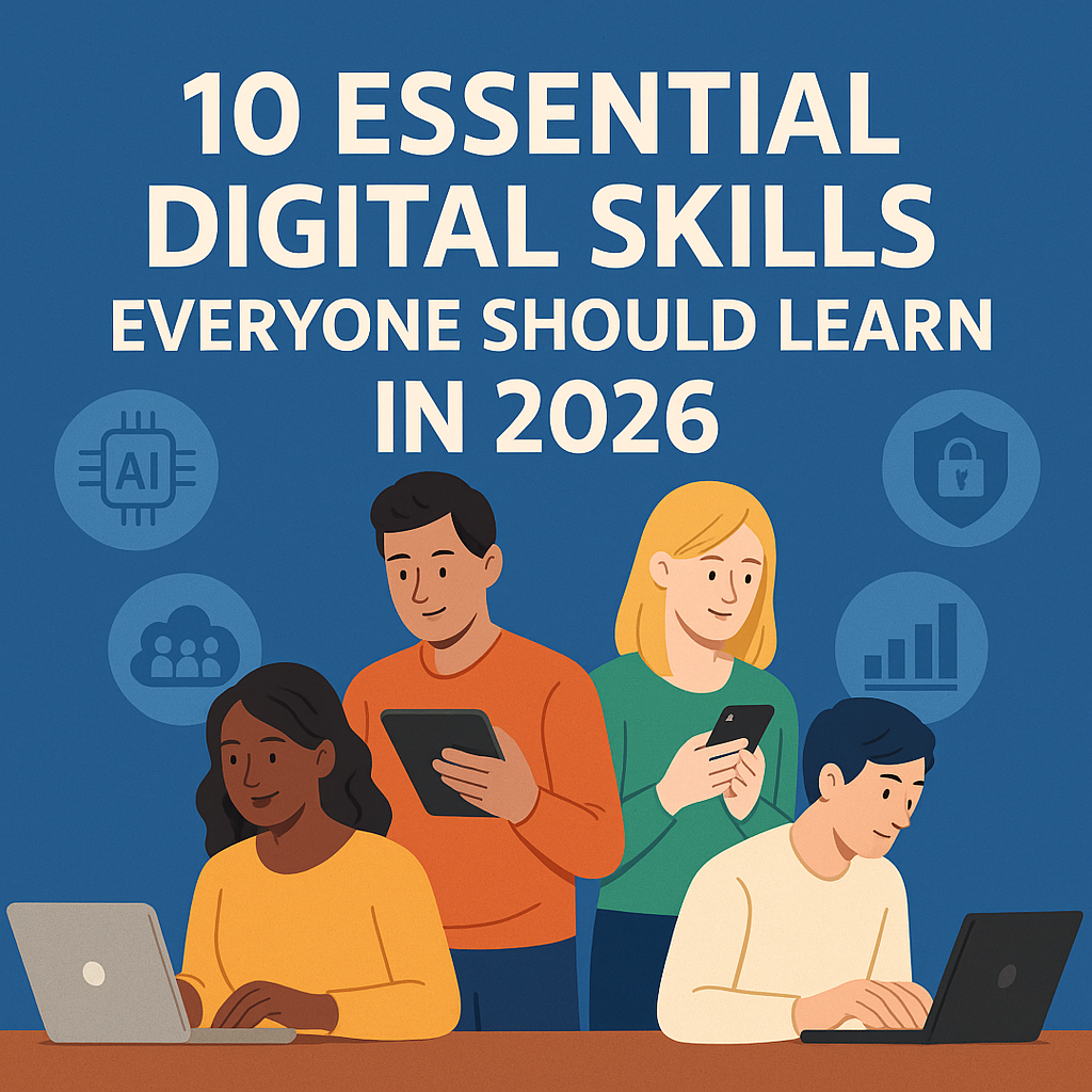 10 Essential Digital Skills Everyone Should Learn in 2026